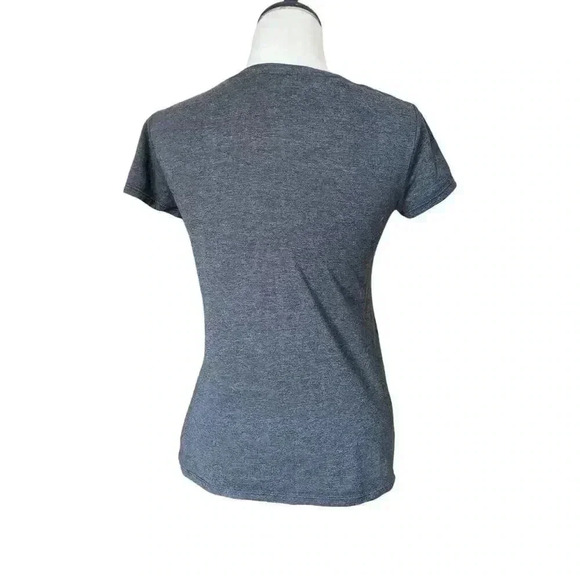 Champion Duo Dry Scoop Neck Short Sleeve Gray T-shirt Size S - Picture 5 of 5